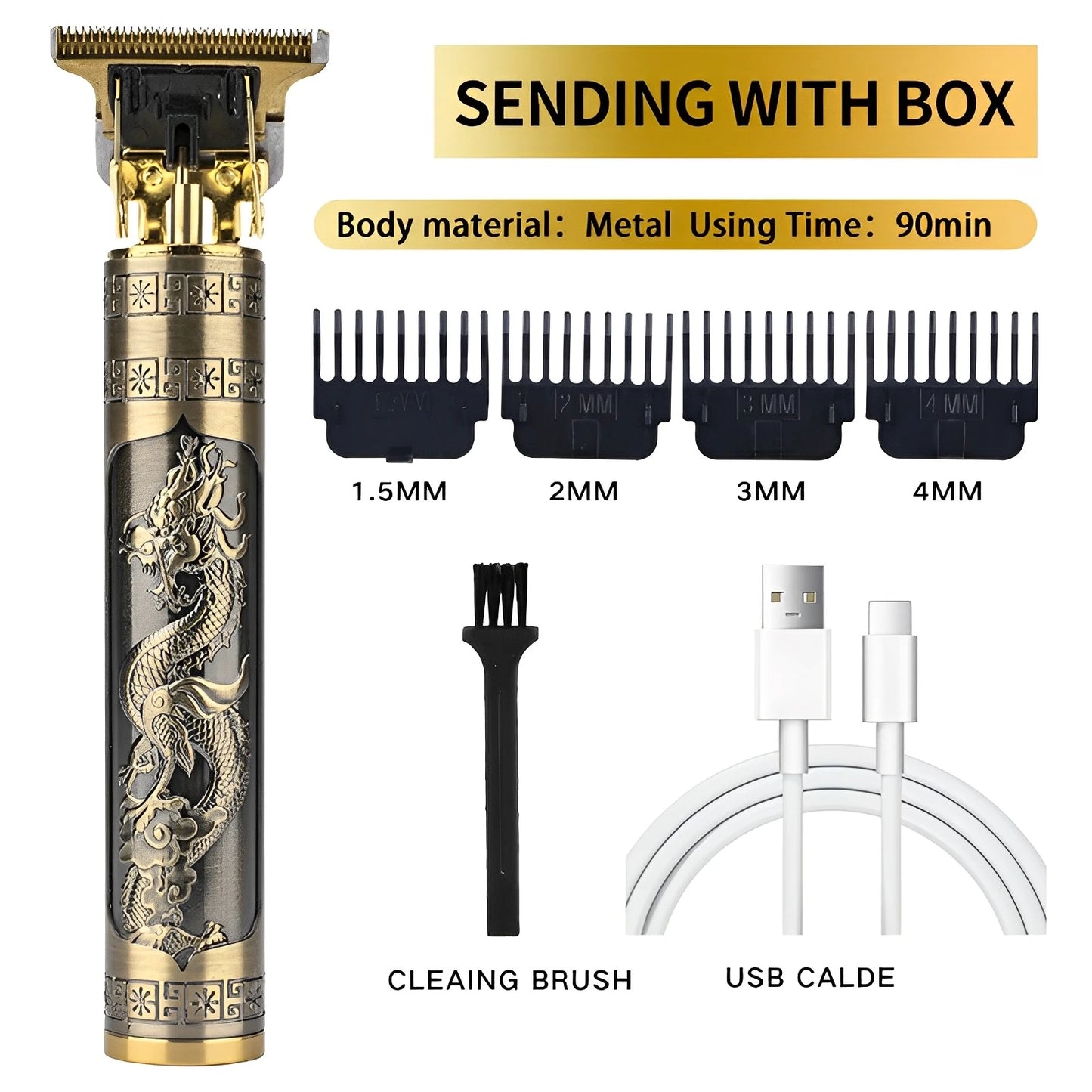 Maquininha de cortar cabelo- Dragon