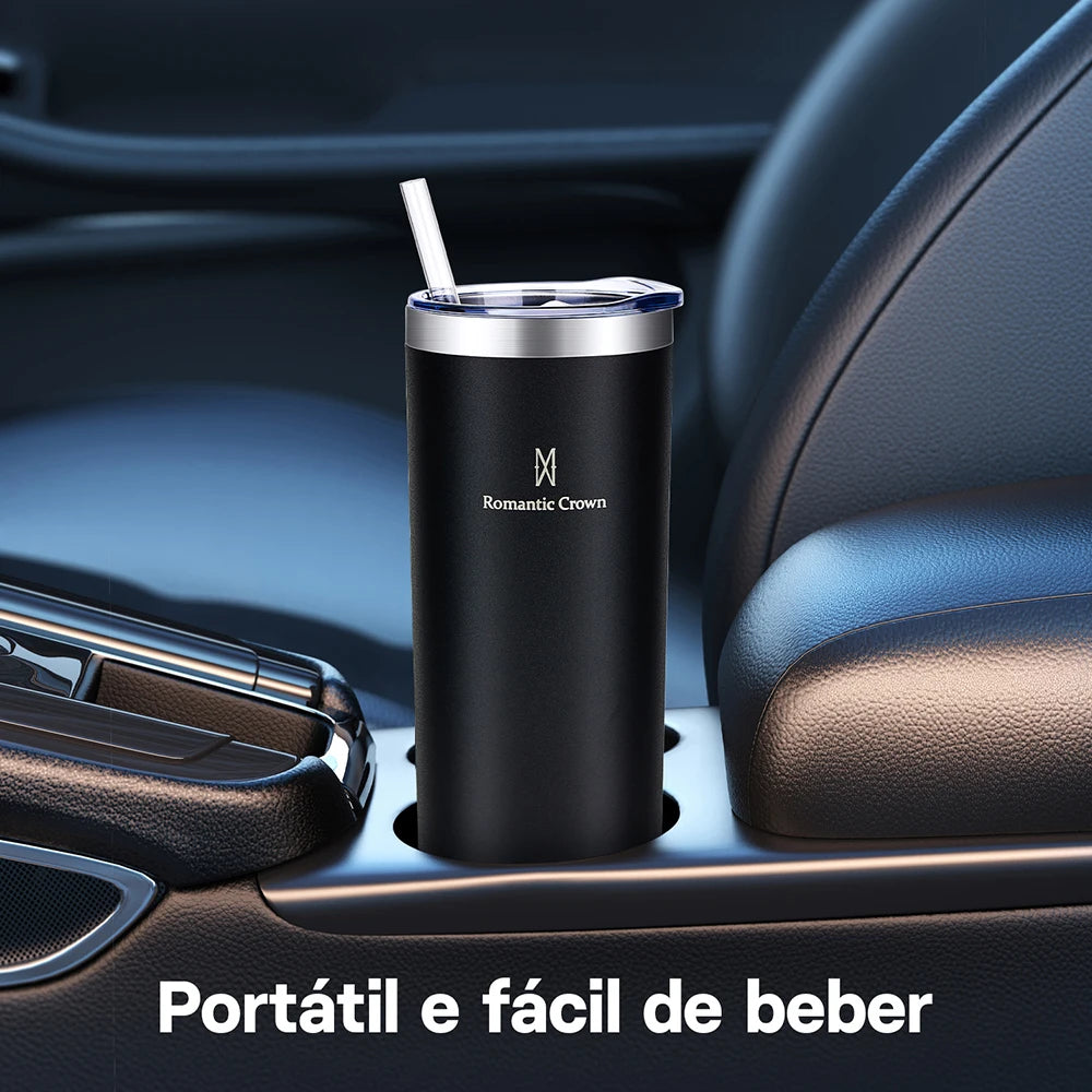 Copo térmico Romantic Crown