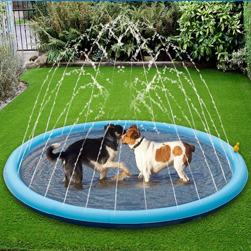 Piscina com Chafariz para cachorro pet