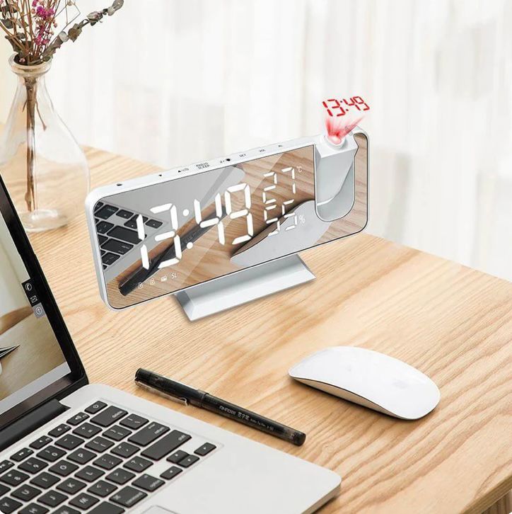 Relógio Digital LED Smart Alarm